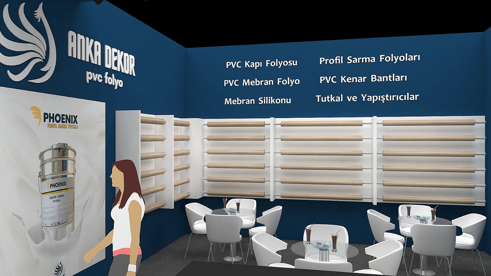 Client asked to participate at Belgrade fair, and wanted a nice stand so we made it possible.